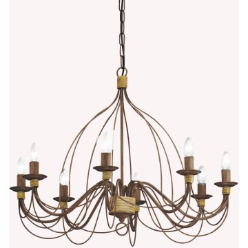 Ideal Lux CORTE 057194 Kronleuchter 8x40W/E14 ip20