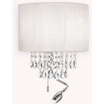 Ideal Lux OPERA 068268 Wandleuchte 1x40W/E14+1x1.5W/LED ip20