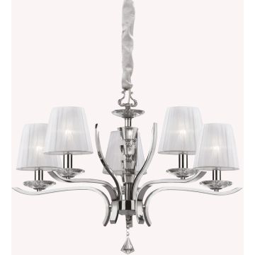 Ideal Lux PEGASO 066448 Kronleuchter 5x28W/E14 ip20