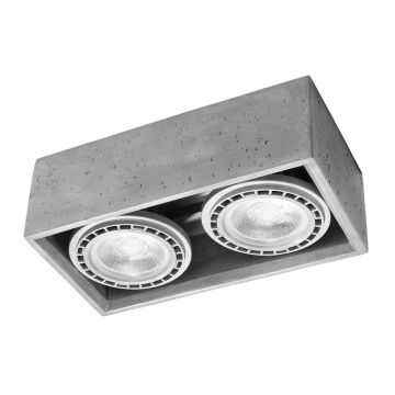 Sollux QUATRO 2 SL.0884 Aufbau-Downlight 2x40W/GU10 IP20