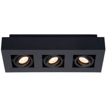 Lucide XIRAX 09119/16/30 Aufbau-Downlight 3x5w/gu10 2200k 320lm ip20