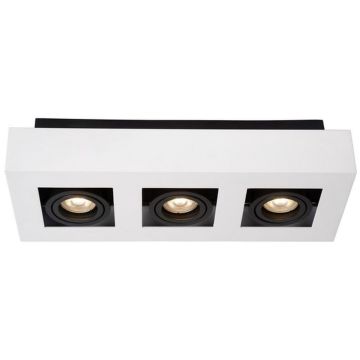 Lucide XIRAX 09119/16/31 Aufbau-Downlight 3x5w/gu10 2200k 320lm ip20