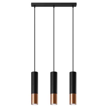 Sollux LOOPEZ 3L SL.0948 Pendelleuchte 3x40W/GU10 IP20