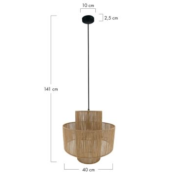 Dijk JUTE 104665 Pendelleuchte 1x40W/E27 IP20