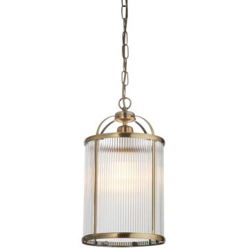 Endon Lambeth Ribbed 106710 Pendelleuchte 1x10w/e27 ip20