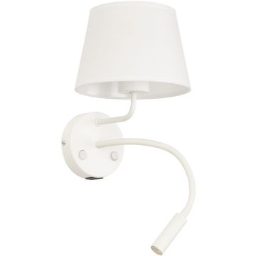 TK Lighting MAJA 10204 Wandleuchte 1x15W/E27+1x8W/G9 IP20