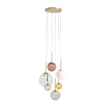Aldex BOSSO 1119K40_R Pendelleuchte 6x15W/G9|E27 IP20