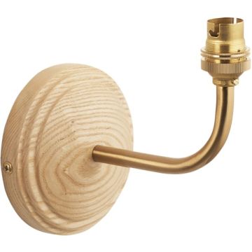 Endon Wood Arc 115076 Wandlampenarm 1x7w/b22 ip20