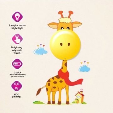 Milagro GIRAFFE ML114 Wandleuchte 1x0,6W/LED