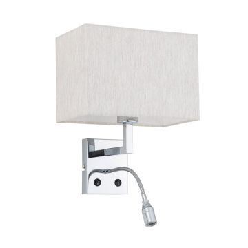 Nowodvorski HOTEL MOOD LED 11785 Wandleuchte 1x10W/E27|1x2.2W/LED 4000K IP20