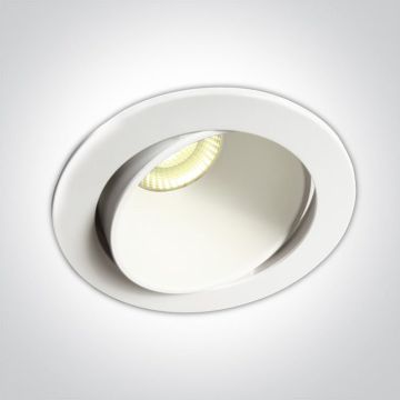 One Light The Bathroom 11106PK/W/W Einbau-Downlight 1x8W/LED 3000K 850lm IP54