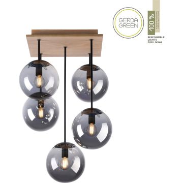 Paul Neuhaus GREEN WIDOW 11395-79 Deckenlampe 5x25W/E14 ip20