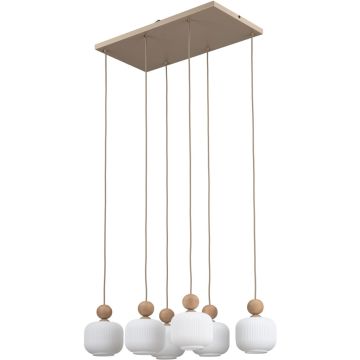 TK Lighting BALLO 11052 Pendelleuchte 6x10W/E14 IP20