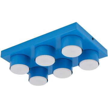 TK Lighting BRIX 11285 Deckenlampe 6x11W/gx53 IP20