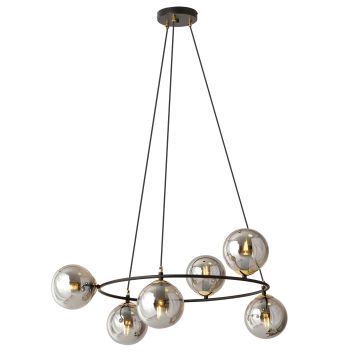 Emibig AZURA 1294/6 Pendelleuchte 6x10W/E14 IP20