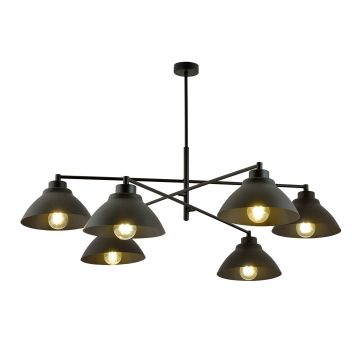 Emibig MAVERICK 1211/6 Deckenlampe 6x15W/E27 IP20
