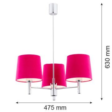 Argon BOLZANO 1382 Kronleuchter 3x15W/E27 IP20