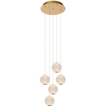 Lucide CINTRA 13499/22/60 Pendelleuchte 1x21w/led 2700k 1300lm ip20