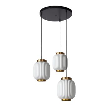 Lucide GOSSE 13435/03/31 Pendelleuchte 3x40w/e27 ip20