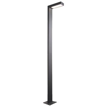 Norlys ASKER POLE 5126GR Laterne 1x18W/LED 4000K 1778LM IP55/IP65