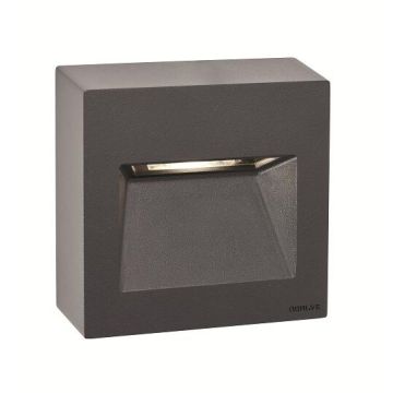 Norlys NAMSOS 5156GR Aufbau-Treppenleuchte 1x4W/LED 4000K 466LM IP65