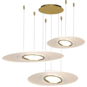 Altavola Design Eclipse LA116/P3_97_3k_gold Pendelleuchte 3x80W/LED 3000K 4800lm IP20