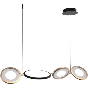 Altavola Design Seppia LA115/P_98_3k_black_gold Pendelleuchte 1+3x35W/LED 3000K 2100lm IP20