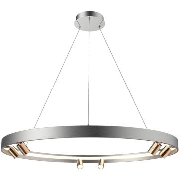 Altavola Design Spectra LA114/P_90_6+1_grey_gold Pendelleuchte 1x37W+6x5W/LED 3000K 2200lm IP20