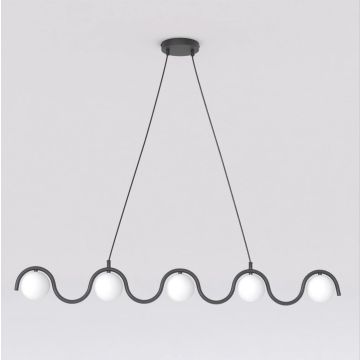 Emibig SINUS 1582/5 Pendelleuchte 5x8W/G9 IP20