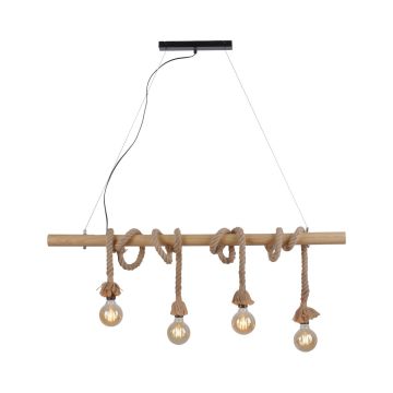 Paul Neuhaus ROPE 15483-18 Pendelleuchte 4x15W/E27 IP20