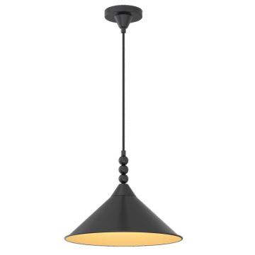 Cosmolight ASHFORD P01517BK Pendelleuchte 1x40W/E27 ip20