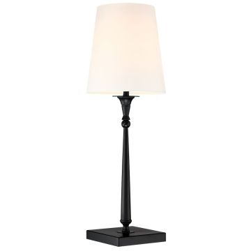 Cosmolight AUSTIN T01241BK-WH Tischleuchte 1x40W/E27 IP20