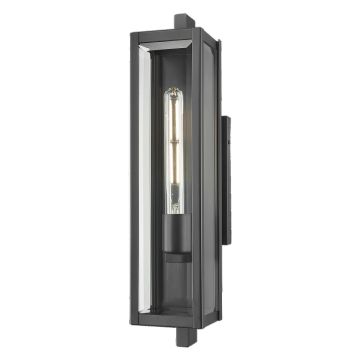 Cosmolight DOVER W01088BK Wandleuchte 1x60W/E27 ip44