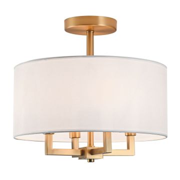 Cosmolight LILLE C04913BR-WH Deckenlampe 4x40W/E14 IP20