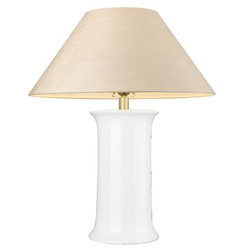Cosmolight MONROE T01869BR-WH Tischleuchte 1x40W/E27 ip20