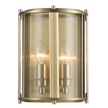 Cosmolight NEW YORK W02194BR Wandleuchte 2x40W/E14 ip20