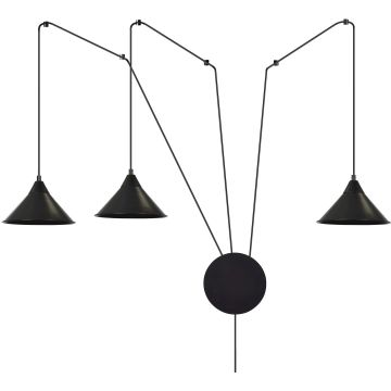 Emibig ABRAMO 160/3 Wandleuchte 3x60W/E27 IP20
