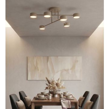Emibig HALO 1680/6 Deckenlampe 6x12W/GX53 IP20