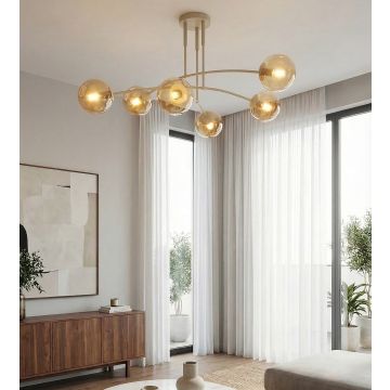Emibig PREGOS 1686/6 Deckenlampe 6x10W/E14 IP20