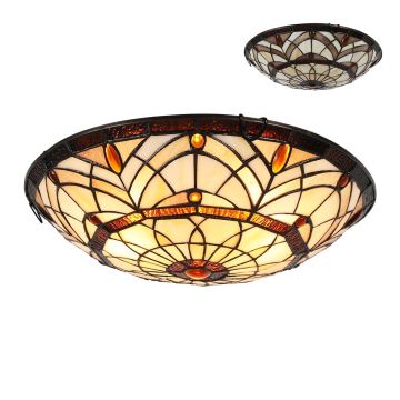 Prezent TIFFANY CEILING 1712 Deckenleuchte 3x40W/E27 IP20
