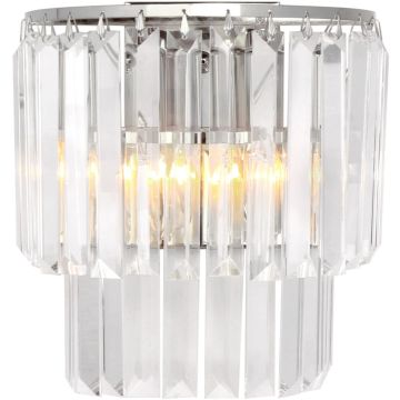 Zuma Line AMEDEO 17106/2W-CHR Wandleuchte 2x40W/E14