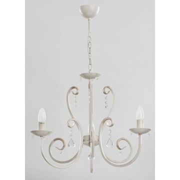 Alfa NERO WHITE 18513 Kronleuchter 3x40W/E14