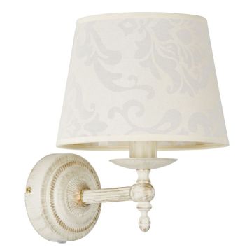 Alfa ROKSANA WHITE 18530 Wandleuchte 1x40W/E14