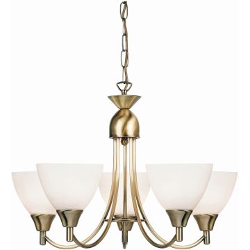 Endon ALTON 1805-5AN Kronleuchter 5x60W/E14 IP20