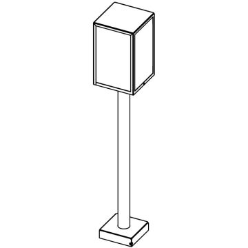Norlys LOFOTEN 1946BC Stehlampe 1x11W/E27 IP44