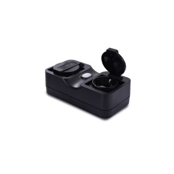AZzardo WIFI POWER STRIP 16A DOUBLE IP44 AZ3223 Steckdose IP44