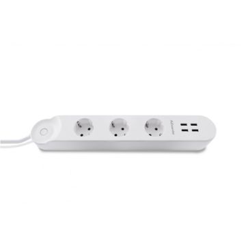 AZzardo WIFI POWER STRIP+USB 32A AZ3477 Steckdose