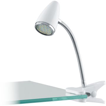Eglo RICCIO 1 94329 Schreibtischlampe mit Clip 1x3W/GU10 3000K 240LM IP20