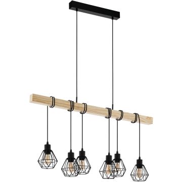 Eglo TOWNSHEND 5 43133 Pendelleuchte 6x60W/E27
