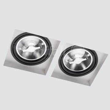 Lumifall ARCTICO LMF.ACX2B Einbau-Downlight 2x75W/GU10/ES111 IP20